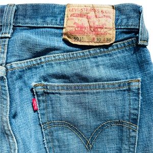 Levi’s 501 Distressed Used Jeans W 30 - L 30